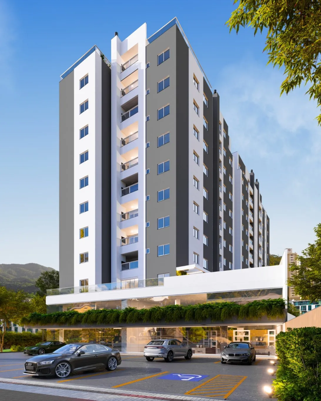 Apartamento à venda com 3 quartos, sendo 1 suíte, 2 vagas, 90m² no Velha, Blumenau